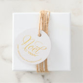 NOEL Merry Christmas Custom Foto Bedankjes Labels (Met doos)