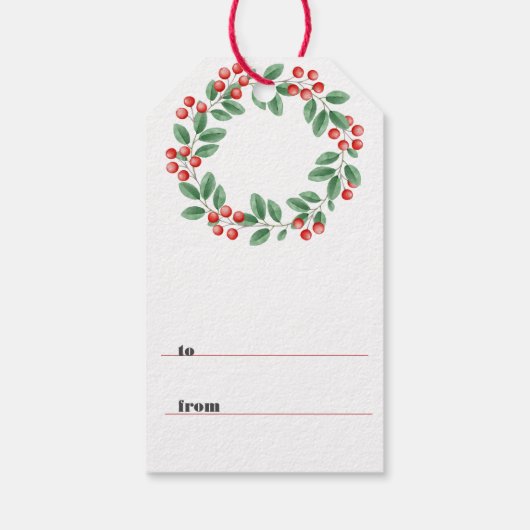 NOEL met kerstmis op zwart Cadeaulabel (Achterkant)