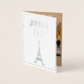 Noel naar Parijs  nr3 Foliekaart Folie Kaarten (Voorkant)