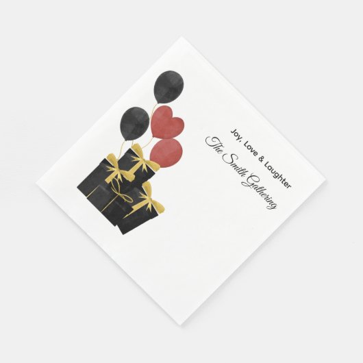 Noel Napkin For Holidays  Servet (Hoek)