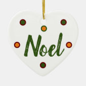 Noel, Noel Keramisch Ornament (Voorkant)