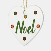 Noel, Noel Keramisch Ornament (Links)
