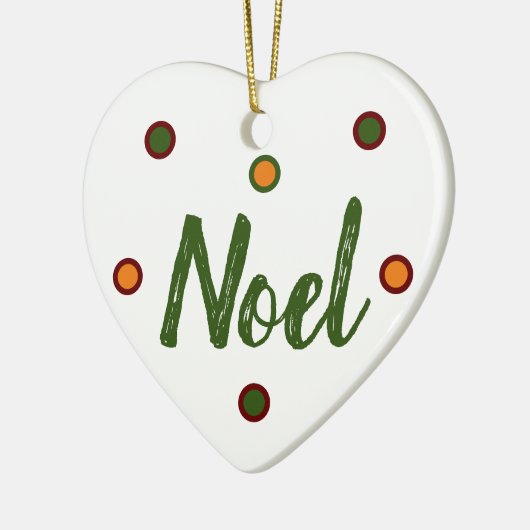 Noel, Noel Keramisch Ornament (Links)