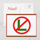 Noel Post kaart (Voorkant / Achterkant)