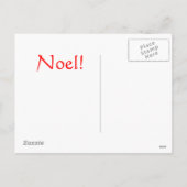 Noel Post kaart (Achterkant)