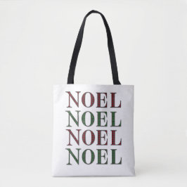 Noel Red en Green Checkered Pset Pattern Tote Bag