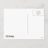 Noel Red Feestdagenkaart (Achterkant)