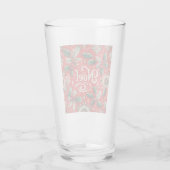 Noel Red & Green Glas (Achterkant)