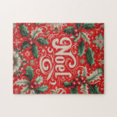 Noel Red & Green Legpuzzel (Horizontaal)