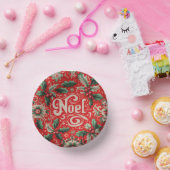 Noel Red & Green Papieren Kommen (Feest)