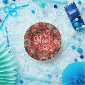 Noel Red & Green Papieren Kommen (Feest)