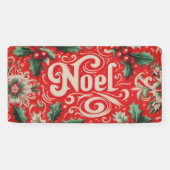 Noel Red & Green Spandoek (Horizontaal)
