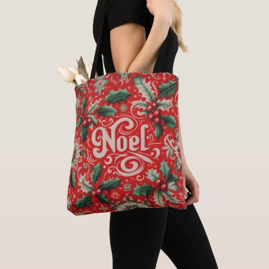 Noel Red & Green Tote Bag (Dichtbij)