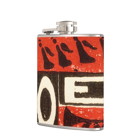 Noel Red Heupfles (Links)