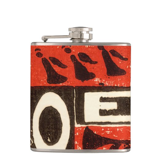 Noel Red Heupfles (Voorkant)