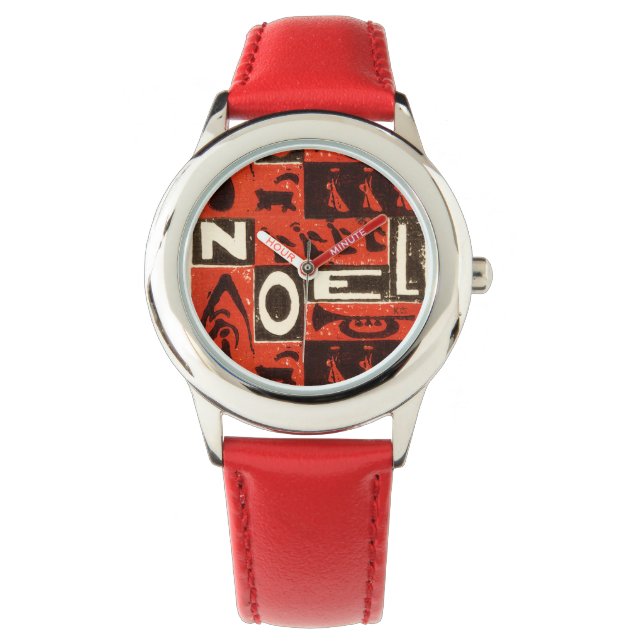 Noel Red Horloge (Voorkant)