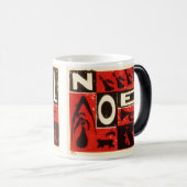 Noel Red Magische Mok (Voorkant rechts)