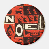 Noel Red Magneet (Voorkant)