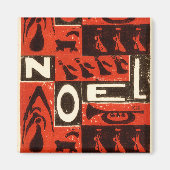 Noel Red Magneet (Voorkant)