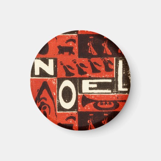 Noel Red Magneet (Voorkant)