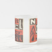 Noel Red Matglas Koffiemok (Center)