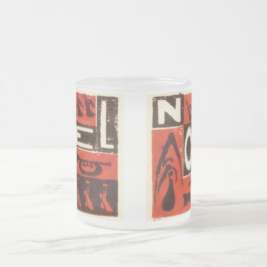 Noel Red Matglas Koffiemok (Center)