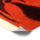 Noel Red Poster (Hoek)