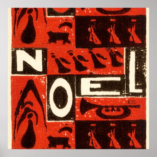 Noel Red Poster (Voorkant)