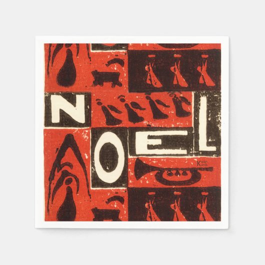 Noel Red Servet (Voorkant)