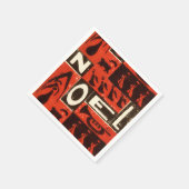 Noel Red Servet (Hoek)