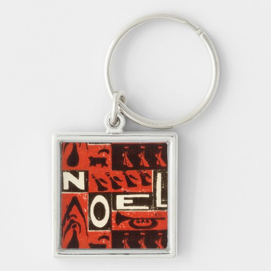 Noel Red Sleutelhanger (Voorkant)