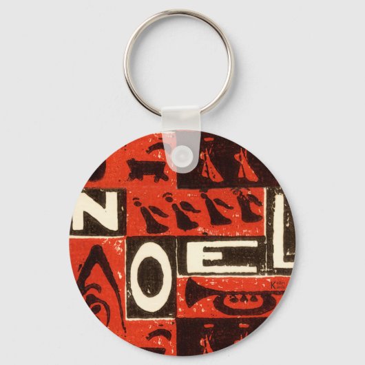 Noel Red Sleutelhanger (Voorkant)