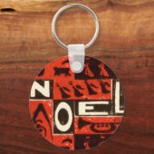 Noel Red Sleutelhanger (Voorkant)