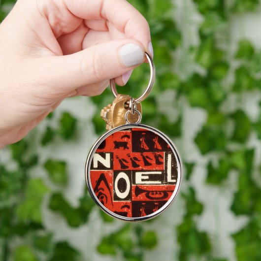 Noel Red Sleutelhanger (Hand)