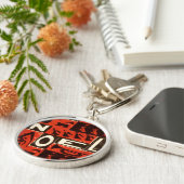 Noel Red Sleutelhanger (Zijkant)