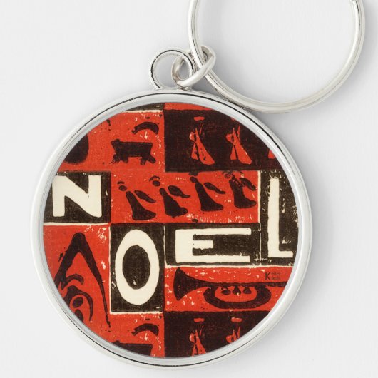 Noel Red Sleutelhanger (Voorkant)