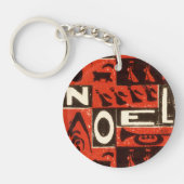 Noel Red Sleutelhanger (Voorkant)