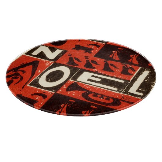 Noel Red Snijplank (Hoek)