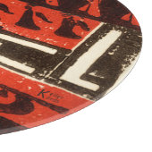 Noel Red Snijplank (Hoek)