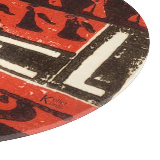 Noel Red Snijplank (Hoek)