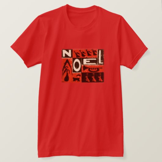 Noel Red T-shirt (Design voorkant)