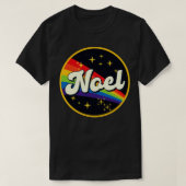 Noel Regenboog in ruimte  stijl T-shirt (Design voorkant)