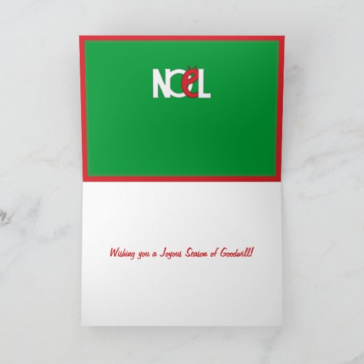 NOEL-rode kaart (Binnen)