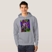 Noel-ruimteaanval Hoodie (Voorkant volledig)