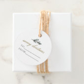 NOEL Rustige Winterpine tot kerstcadeau Bedankjes Labels (In situ)
