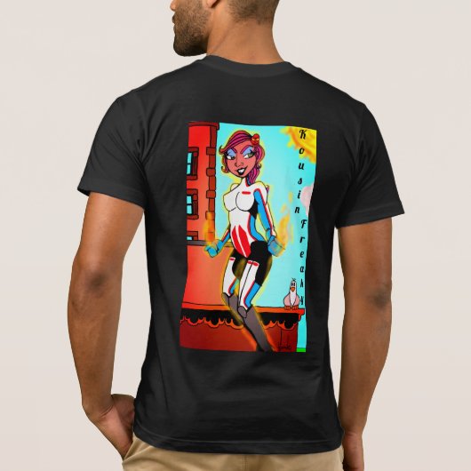 Noel Space-pak T-shirt (Achterkant)