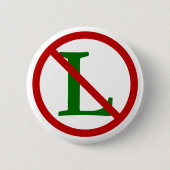 Noel Symbolen Ronde Button 5,7 Cm (Voorkant)