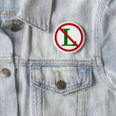 Noel Symbolen Ronde Button 5,7 Cm (In situ)