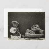 Noël Travel Briefkaart (Voorkant / Achterkant)