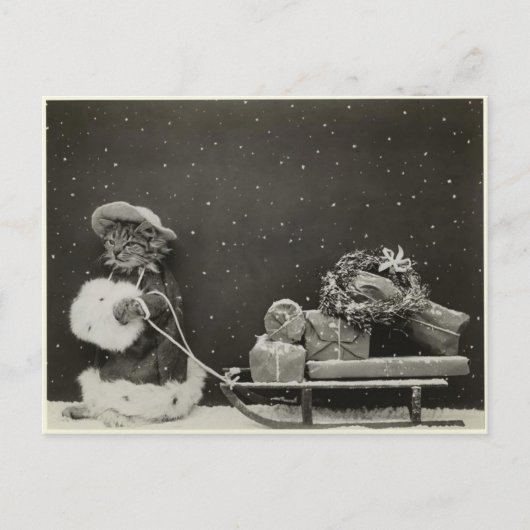 Noël Travel Briefkaart (Voorkant)